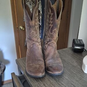 Brown Western Cowboy Boots